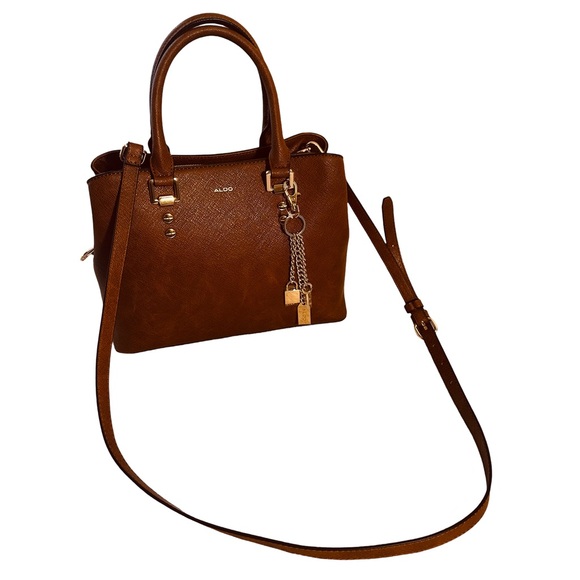 Aldo crossbody brown bag . - Picture 5 of 5